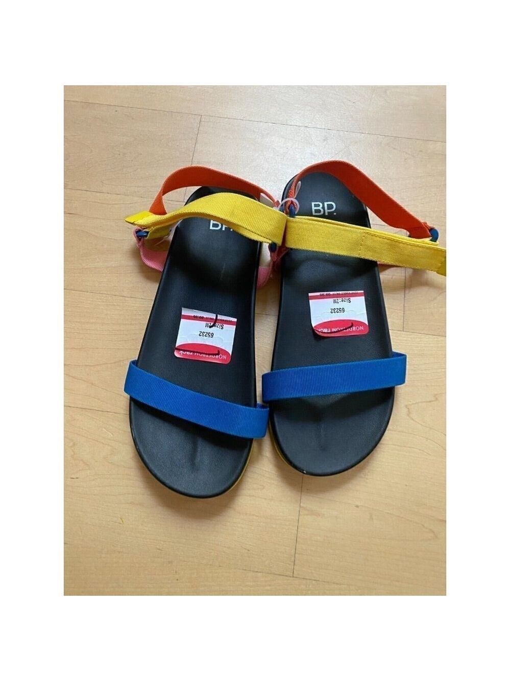 BP BNWT girls multicolor sandals NEW